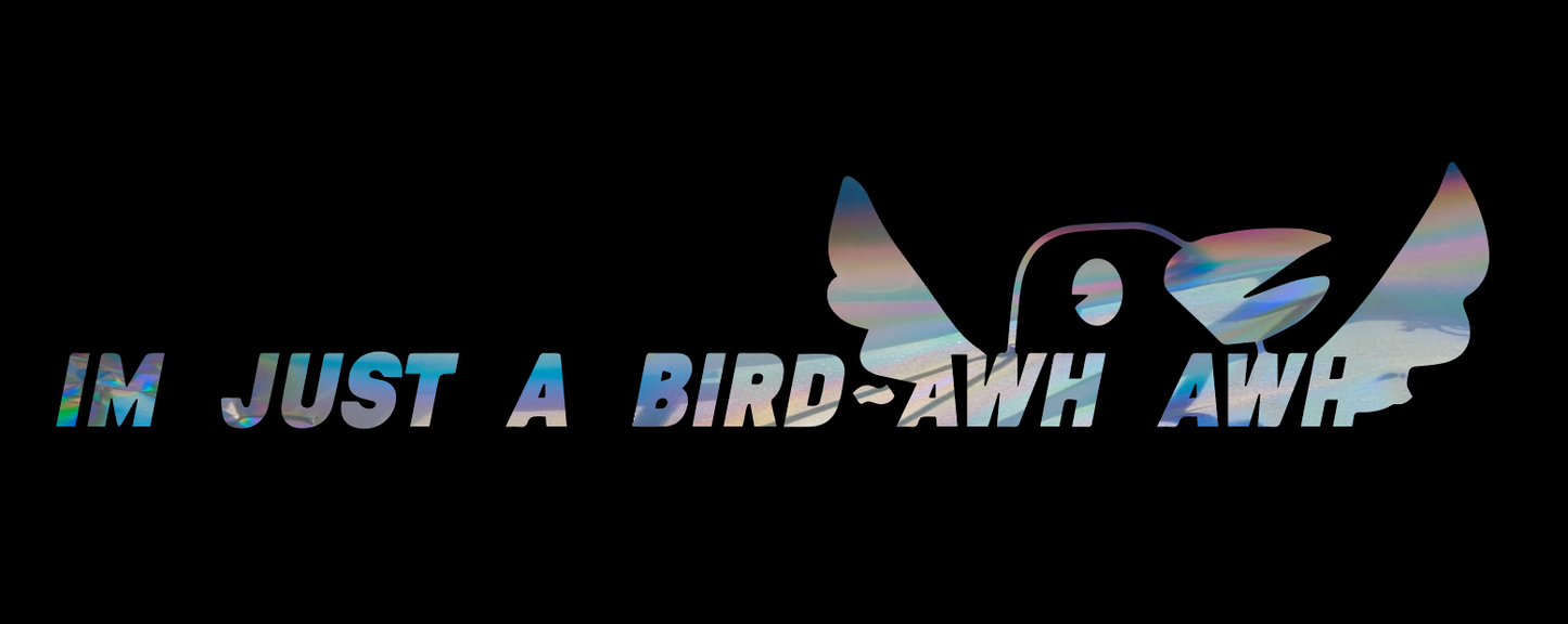 IM JUST A BIRD